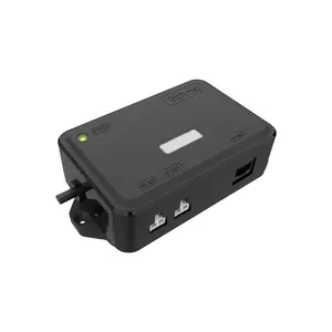 12v 24v electric enclosure black plastic control box with Ip65 waterproof function