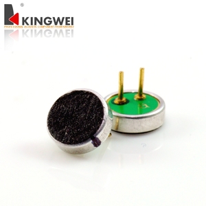 Mini 6x1.5MM Electret <b>Condenser</b> <b>Microphone</b> Component 44dB Omni-directional IP57 Standard 2-Pins Headset - Product Image 1