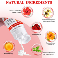 Crème pour les vergetures, soin de la peau, lotion raffermissante pour le corps, crème raffermissante pour le ventre, les bras, les cuisses et les fesses, avec du miel d'hibiscus