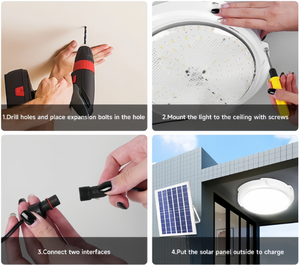 Plafonnier <span class=keywords><strong>solaire</strong></span> d'<span class=keywords><strong>intérieur</strong></span>, vente directe usine, avec télécommande, <span class=keywords><strong>lampe</strong></span> <span class=keywords><strong>solaire</strong></span> pour extérieur et <span class=keywords><strong>intérieur</strong></span>, maison - Product Image 3