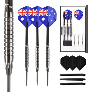 Hot Sale Premium Skipjack Tungsten <b>Darts</b> Set Multi Idioma <b>Darts</b> Flights with Steel Shafts for Sports Hall Competitions - Product Image 1