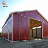 Taller de Fábrica con Estructura de Acero Prefabricada, Planta de Procesamiento Industrial con Estructura de Acero Pesado, Edificio de Almacén Metálico Personalizado