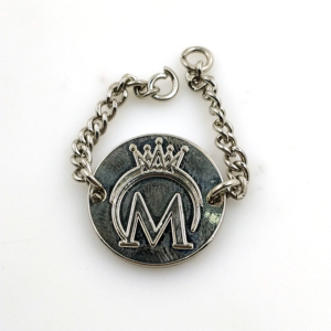 Металлические аксессуары для одежды прямоугольная золотая металлическая подвесная цепь для пальто - Product Image 3