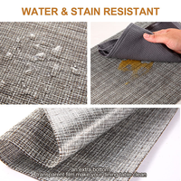 Napperons classiques en PVC tissé, écologiques, lavables, durables et essuyables, avec logo personnalisé, pour la table à manger à domicile, vente en gros