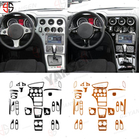 Kit de garnitures intérieures complètes en fibre de carbone pour Alfa Romeo 159 2004 2005 2006 2007 2008 2009 2010 2011 Accessoires intérieurs de voiture Autocollant