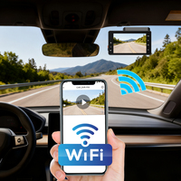 Cámara para Auto 4G 2K con Pantalla Táctil de 3 Pulgadas, 3 Canales, ADAS, BSD, GPS, Sensor G, Monitoreo en Tiempo Real, Comunicación Bidireccional, WiFi Integrado y Ranura para Tarjeta SIM