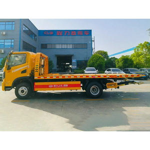 Dongfeng Huashen 4X2 One-Tow-Two Wrecker <b>Truck</b> <b>Flatbed</b> Tow <b>Truck</b> for Road Rescue - Product Image 4