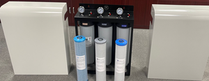 Filtre à eau Big Blue 3 étages de 20 pouces, disponible en OEM pour le marché australien, <span class=keywords><strong>prix</strong></span> d'usine, avec boîtier en acier inoxydable - Product Image 3