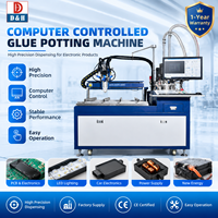 Machine de scellement de colle AB 2K contrôlée par ordinateur, système de distribution à deux composants pour adhésifs époxy, PU et silicone
