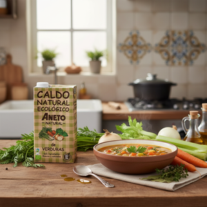 Meilleure qualité fabriquée en Espagne 6X1L Bouillon de légumes frais naturels avec longue durée de conservation pour la vente en gros - Product Image 3