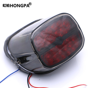 ABS modifié moto rétro LED <span class=keywords><strong>feu</strong></span> arrière de frein avec <span class=keywords><strong>feu</strong></span> de conduite pour <span class=keywords><strong>Harley</strong></span> gliding <span class=keywords><strong>Davidson</strong></span> 883 xl1200 - Product Image 4