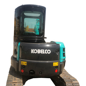 Excavadora Usada Kobelco SK55SR de 5 Toneladas, Origen América, Tractor de Orugas de Servicio Pesado, Gran Excavadora con Caja de Cambios y Bomba de Engranajes - Product Image 1