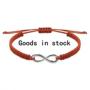 Wholesale <b>Infinity</b> Symbol Adjustable Chinese Knot String <b>Bracelet</b> Lucky Color Rope <b>Infinity</b> Charm <b>Bracelet</b> Novelty Gifts - Product Image 2