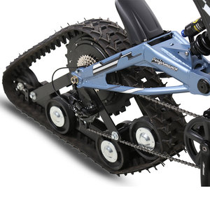 Motocicleta Eléctrica TXED de 20 Pulgadas con Suspensión Completa, 7 Velocidades, Motor de 52V 1200W en la Rueda Trasera, Frenos de Disco Hidráulicos, Bicicleta Eléctrica para Nieve - Product Image 4