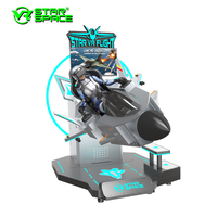 Máquina de Juego de Realidad Virtual de Alta Rentabilidad, Super Fighter, para Simulador de Conducción de Arcade de Realidad Virtual, Equipo de Parque de Atracciones