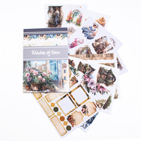 Livre d'autocollants personnalisés de haute qualité A4 A5, impression couleur complète, scrapbooking pour adultes, livre d'autocollants décoratifs DIY pour journalisation