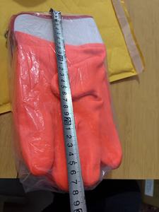 Gants de travail de sécurité imperméables en PVC enduit pour la construction et l'industrie, sans latex et sans silicone - Product Image 2