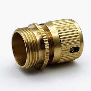 Brass Water Hose Connector 3/4 Inch External Thread Quick Connect Car <b>Washer</b> Adapter - Product Image 1
