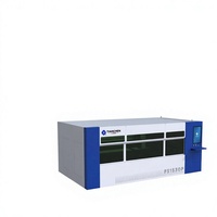 Nuevo Cortador Láser de Fibra CNC TC-FS1530P de 3Kw, Plataforma Única, Carcasa Completa, Refrigeración por Agua, Alta Precisión para Láminas de Acero, Cypcut Dst