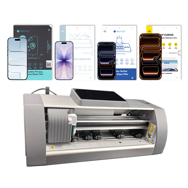Latest Nano Glass TPU Screen Protector Cutting Machine for Mobile Phones PC Camera High Precision 0.05mm Accuracy APP/WiFi