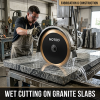 Disque de découpe diamanté pour plans de travail en granit, fabrication OEM, pour atelier de fabrication de pierres d'îlots de cuisine, lame de scie grand format, kit d'outils de travail