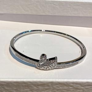 European American Popular Zircon <b>Bracelet</b> High Edition 18K <b>Gold</b> Electroplated Jewelry Fashion Ins Simple Allmatch Gift Set Women - Product Image 2