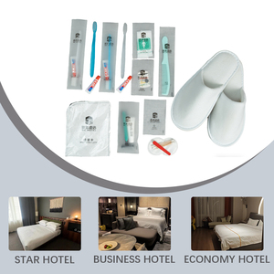 Artículos <span class=keywords><strong>de</strong></span> Aseo Desechables para Hoteles Todo Incluido, Económicos, Kit Dental Completo y Pantuflas Blancas Transpirables para Huéspedes - Product Image 4