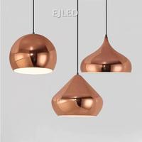 Luminaire suspendu en cuivre, lustre moderne nordique pour salon, chambre à coucher, salle à manger, restaurant, modèle MK0139