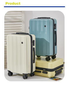 Maleta de Viaje Económica de ABS Pequeña de 20'' Resistente a Arañazos con Ruedas Universales <span class=keywords><strong>y</strong></span> Maleta con Ruedas de 24'' para Hombre - Product Image 4