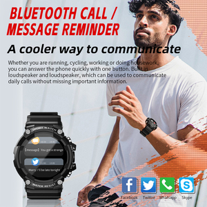 Montre connectée Attack 3 Man, pression artérielle, IP68, appel Bluetooth, batterie 400 mAh, Android, sport, homme, bracelet intelligent, montre intelligente <span class=keywords><strong>2023</strong></span> - Product Image 4