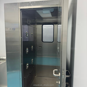 Cabina de Ducha de Aire de Acero Inoxidable 304 para Cuarto Limpio, Túnel de Ducha de Aire de Doble Puerta con Bloqueo - Product Image 5