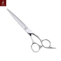 Ciseaux de coiffure professionnels ergonomiques AAD-6.8K en acier inoxydable japonais 440C, avec repose-doigts confortable et design offset pour la coupe de cheveux