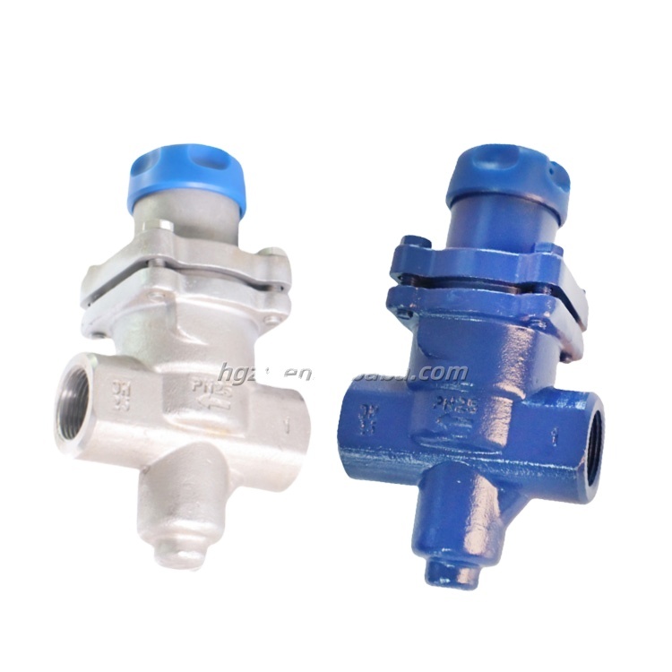 Pilot operated Diaphragm regulated Pressure regulating