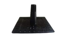 Grande jardinière carrée en plastique noir et blanc Grand pot de fleurs Style oriental PP Intérieur Extérieur Plancher Maison Jardin Centres commerciaux - Product Image 5