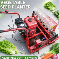 Transplanteur de semis de légumes multifonctionnel à moteur diesel, adapté aux poivrons, aux tomates et aux légumes à feuilles vertes