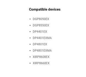 PMLN6097A Hard Leather Carry Case with Swivel Belt Loop Full Keypad Display Radio for Motorola DP4801EX DGP8550EX XPR7550EX - Product Image 6
