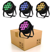 Nouvelle arrivée 12x18w RGBWA + UV 6in1 alimenté par batterie par lumière pour la fête en plein air