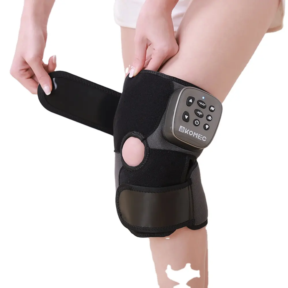 Yeni tasarım çin akıllı artrit diz masaj aleti kızılötesi fizyoterapi diz eklem masajı fizyoterapi makinesi ile ısı