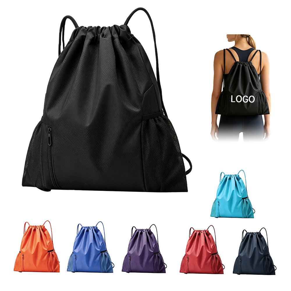 Waterproof Oxford Cloth Drawstring Backpack