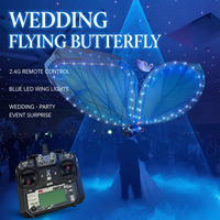 Drone Papillon Bionique Volant à Télécommande Dynamique pour Mariage, Kit de Performance Réutilisable pour Événements, Effets Spéciaux (Fx)