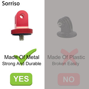 Sorriso Bộ chuyển đổi nhôm cho <span class=keywords><strong>GoPro</strong></span> <span class=keywords><strong>Hero</strong></span> 3 <span class=keywords><strong>4</strong></span> 5 6 7 8 9 10 11 <span class=keywords><strong>Camera</strong></span> hành động điện thoại thông minh video phụ kiện Mũ bảo hiểm xe máy - Product Image 6