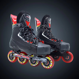 Patines en Línea de Alta Calidad en Oferta para Hockey al Aire Libre, Chasis de PP con Ruedas de PU y Suela de PVC, Stock al por Mayor, Patines con Luces Intermitentes - Product Image 3