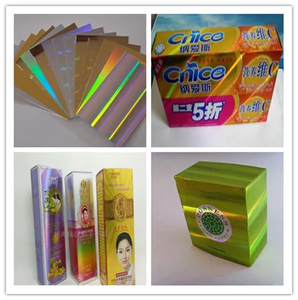 Tùy chỉnh Glossy <span class=keywords><strong>Matte</strong></span> Pet tấm Vinyl không thấm nước Laser máy in phun có thể in Holographic <span class=keywords><strong>metallized</strong></span> Sticker giấy cho gói - Product Image 6