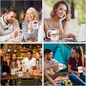 Mug à café Merci Mug à café 11 oz Mug double face pour cadeau de frère ou de sœur Cadeaux de la Saint-Valentin - Product Image 5