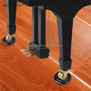 Set di 4 Grandi Copriruote in Plastica con Schiuma EVA per Pianoforte a Coda e Pianoforte Verticale - Product Image 4