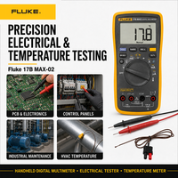 For 17B MAX-02 Handheld Digital Multimeter IP40 Protection 1000V Electrical Tester