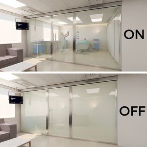 زجاج شريك زجاج كهربي غشاء نافذة opaee سائل بلوري بوليمر PDLC زجاج ذكي كهربائي قابل للتحويل ذاتي اللصق - Product Image 4