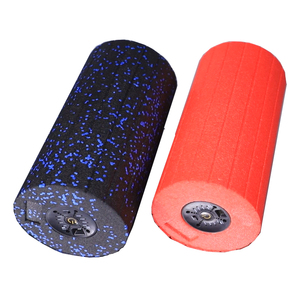 La pierna de atrás masaje muscular USB de carga eléctrica vibratorio rodillo de espuma para Fitness deportes - Product Image 1