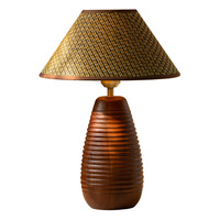 Nouvelle lampe de table de style chinois pour salon, chambre et bureau, décoration artisanale en bois massif pour table de chevet ou bureau.