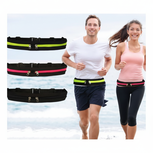 Clip-On Running Marathon Belt Bag Hip Sack Flip Belt para Seguridad Física - Product Image 1